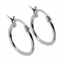 Irregular Hoops äkta silver 1-20-0314 450,00 kr Hem