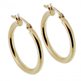 Ringar örhängen hoops 18 mm äkta guld 9 karat 9-20-0011 1,00 kr Hem