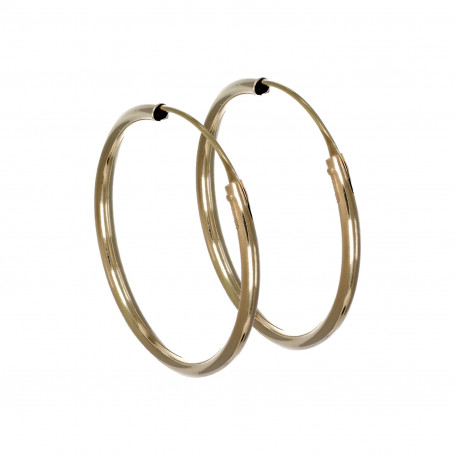 Creoler hoops äkta guld 18 karat 20 mm 5-20-0123 2,00 kr Hem