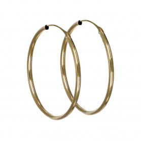 Creoler hoops äkta guld 18 karat 24 mm 5-20-0124 2,00 kr Hem