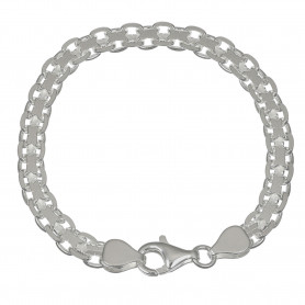 Silverarmband X-länk äkta silver 18 cm 1-50-0068-18 895,00 kr Hem