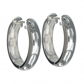 Plain round hoops äkta silver 20 mm 1-22-0070 995,00 kr Hem