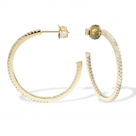 Emmy hoops gold large 1-20-0389 650,00 kr Hem