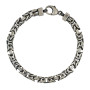 Kejsarlänk large armband oxiderad matterat äkta silver 19 cm 1-50-0104-19 1,00 kr Hem