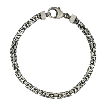 Kejsarlänk small armband oxiderad matterat äkta silver 20 cm 1-50-0103-20 1,00 kr Hem