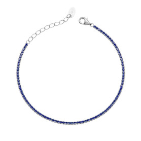 Tennisarmband petite blå stenar äkta silver 1-40-0086 475,00 kr Hem