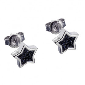 Starlight black ear SIC62 650,00 kr Colling Jewellery