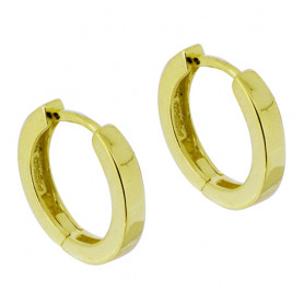 Earring medium gold SIC159 895,00 kr Colling Jewellery