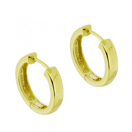 Earring large gold SIC166 895,00 kr Colling Jewellery