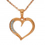 Loveheart rosé SIC65 795,00 kr Halsband 36cm till 50cm