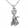 Smycke med katt 1-10-0104 449,00 kr Halsband 36cm till 50cm