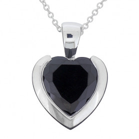 Black heart 1-10-0147 895,00 kr Halsband 36cm till 50cm