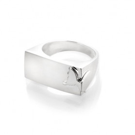 Square butterfly ring S152 1,00 kr Hem