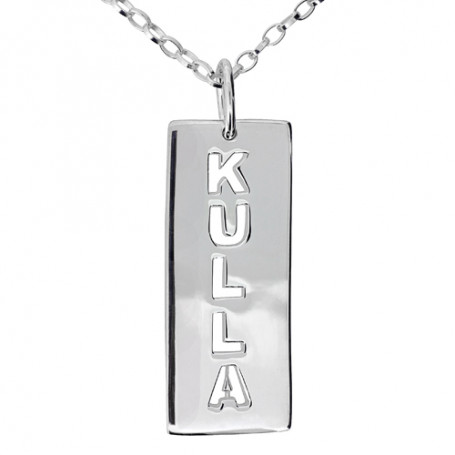 Kulla stor med kedja SID27K 1,00 kr Halsband 36cm till 50cm