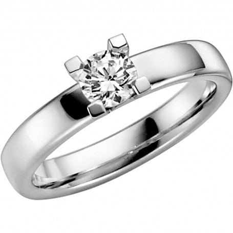 Platinaring SEINE 0,50 ct Förlovningsring Vigselring Platinaring SEINE 0,50 ct 39,00 kr Schalins ringar