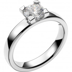 Platinaring SEINE 0,60 ct Förlovningsring Vigselring Platinaring SEINE 0,60 ct 44,00 kr Schalins ringar