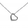 Silverhjärta kontur halsband 1-10-0316 349,00 kr Halsband 36cm till 50cm