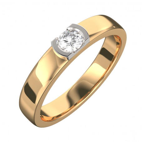 Floda 0,14 ct RG 18 karat Dalecarlia Love Collection Floda 0,14 ct RG 12,00 kr Dalecarlia Love Collection