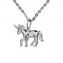 Enhörning unicorn silverhalsband 1-10-0374 399,00 kr Hem